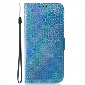 Lederhüllen Xiaomi Redmi Note 13 Pro Plus 5g Riemchen-disco-stil