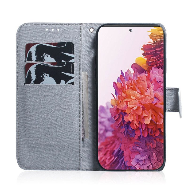 Flip Case Für Samsung Galaxy S20 FE Blühender Baumzweig