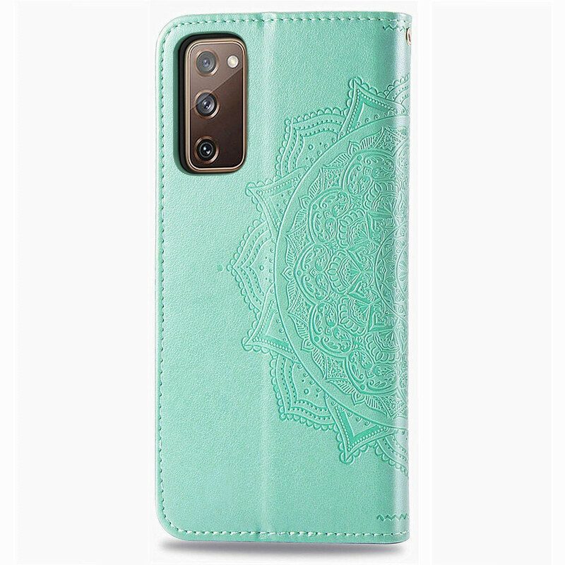 Flip Case Für Samsung Galaxy S20 FE Mandala-mittelalter