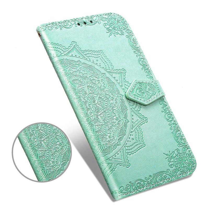 Flip Case Für Samsung Galaxy S20 FE Mandala-mittelalter