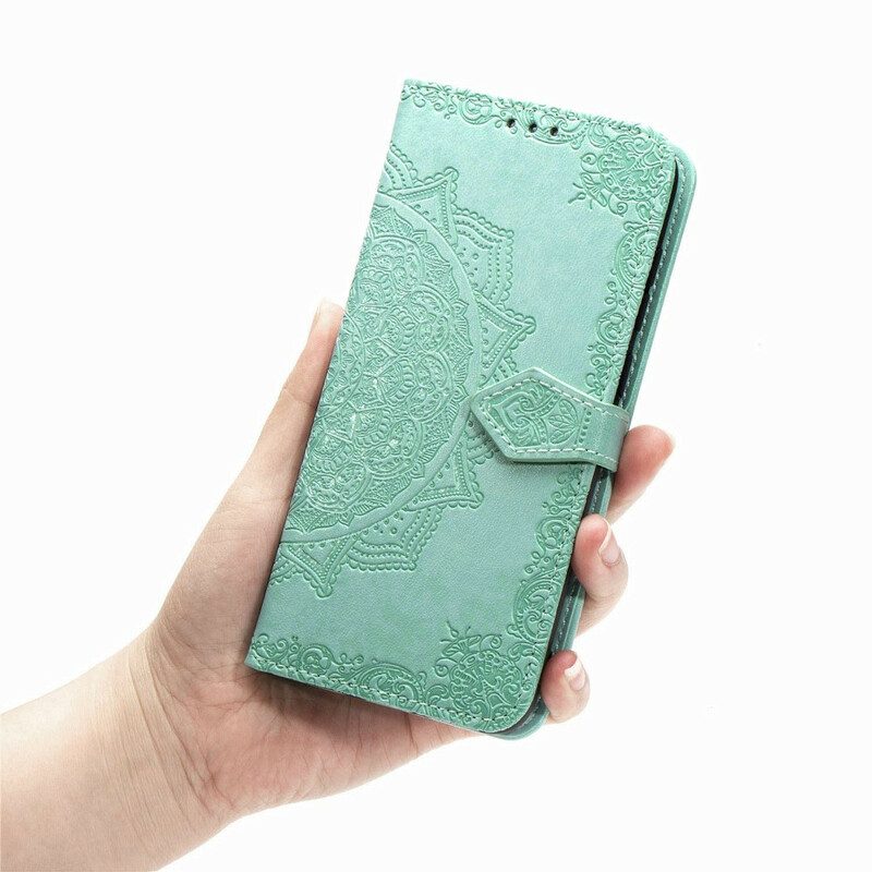 Flip Case Für Samsung Galaxy S20 FE Mandala-mittelalter