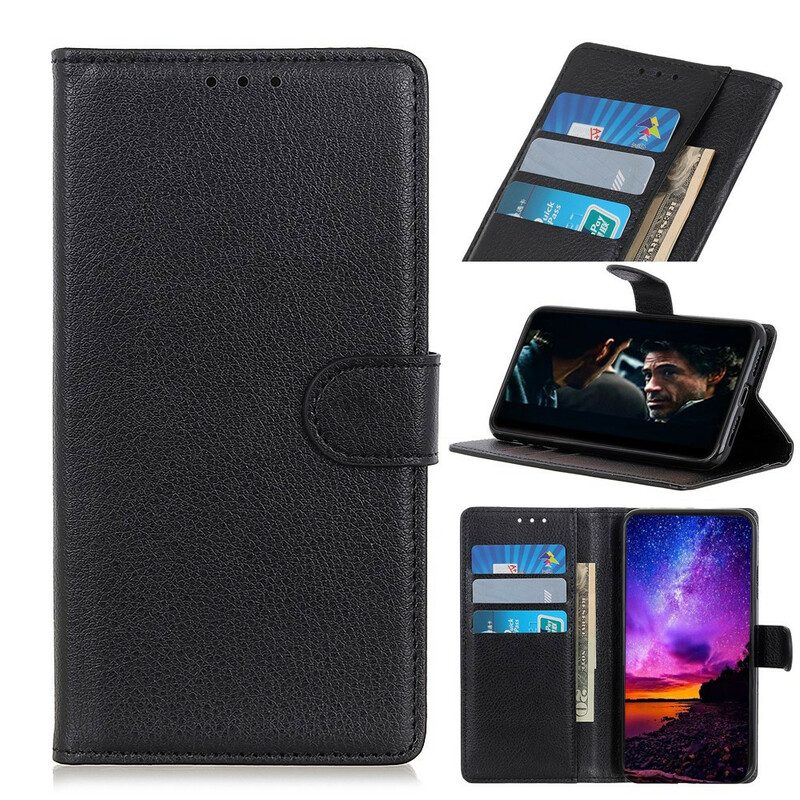 Flip Case Für Samsung Galaxy S20 FE Traditionell Litschi