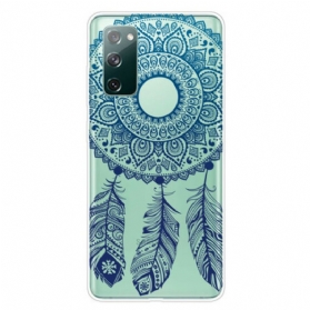 Hülle Für Samsung Galaxy S20 FE Einzelnes Blumenmandala