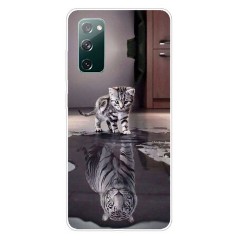 Hülle Für Samsung Galaxy S20 FE Ernst Der Tiger