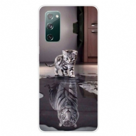 Hülle Für Samsung Galaxy S20 FE Ernst Der Tiger