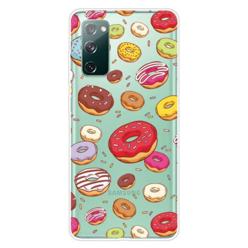 Hülle Für Samsung Galaxy S20 FE Ich Liebe Donuts