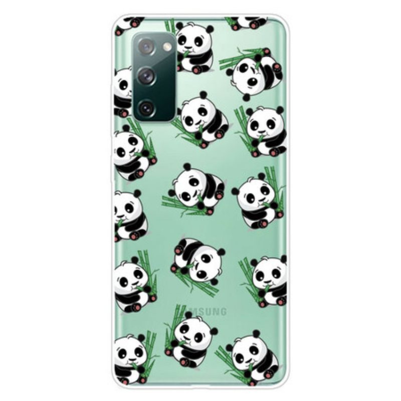 Hülle Für Samsung Galaxy S20 FE Kleine Pandas