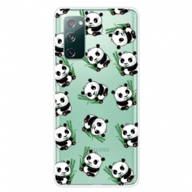 Hülle Für Samsung Galaxy S20 FE Kleine Pandas