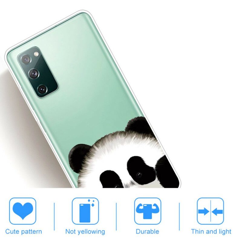 Hülle Für Samsung Galaxy S20 FE Nahtloser Panda