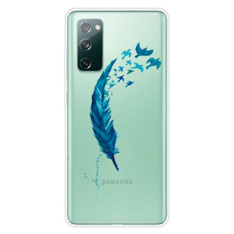 Hülle Für Samsung Galaxy S20 FE Schöne Feder