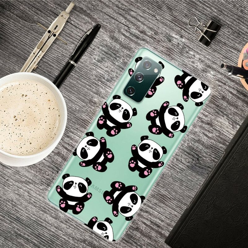 Hülle Für Samsung Galaxy S20 FE Top Pandas-spaß