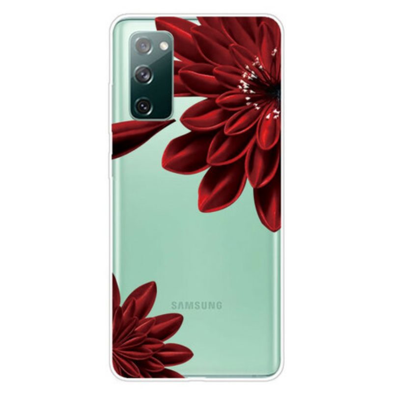 Hülle Für Samsung Galaxy S20 FE Wilde Blumen