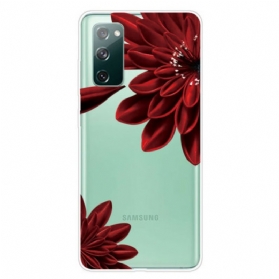 Hülle Für Samsung Galaxy S20 FE Wilde Blumen