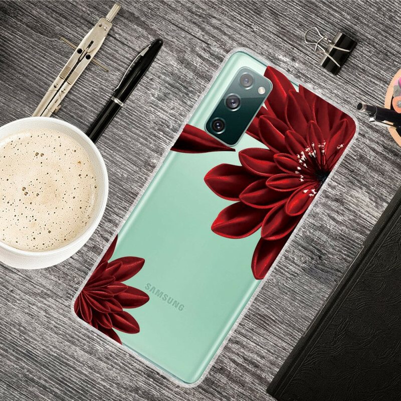 Hülle Für Samsung Galaxy S20 FE Wilde Blumen