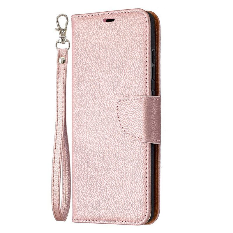 Lederhüllen Für Samsung Galaxy S20 FE Flip Case Lychee Rabat Oblique