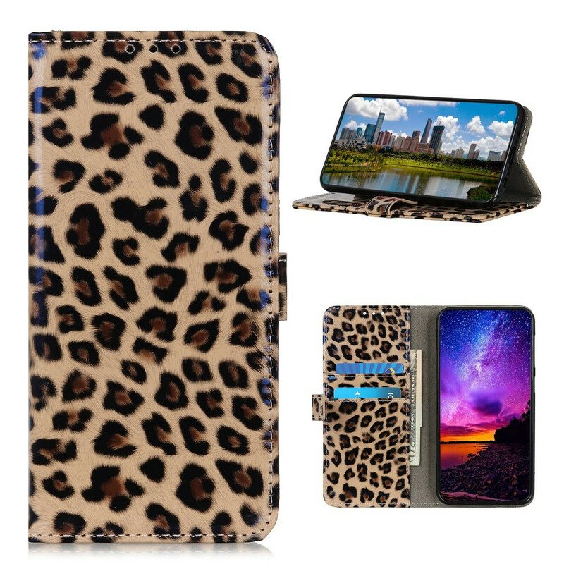 Lederhüllen Für Samsung Galaxy S20 FE Leopard