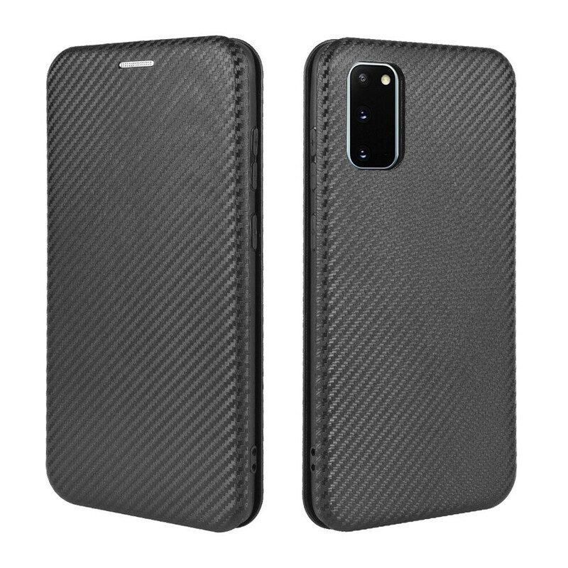 Schutzhülle Für Samsung Galaxy S20 FE Flip Case Kohlefaser