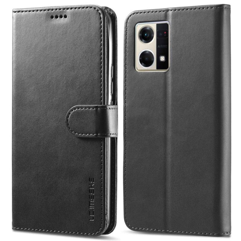 Flip Case Für Oppo Reno 8 Pro Kunstleder Lc.imeeke