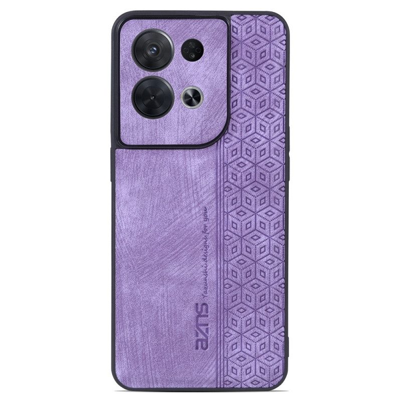 Handyhülle Für Oppo Reno 8 Pro Azns Ledereffekt