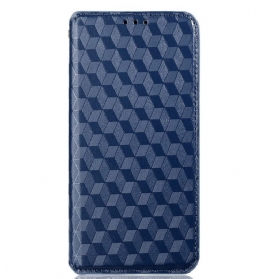 Schutzhülle Für Oppo Reno 8 Pro Flip Case 3d-würfel-ledereffekt