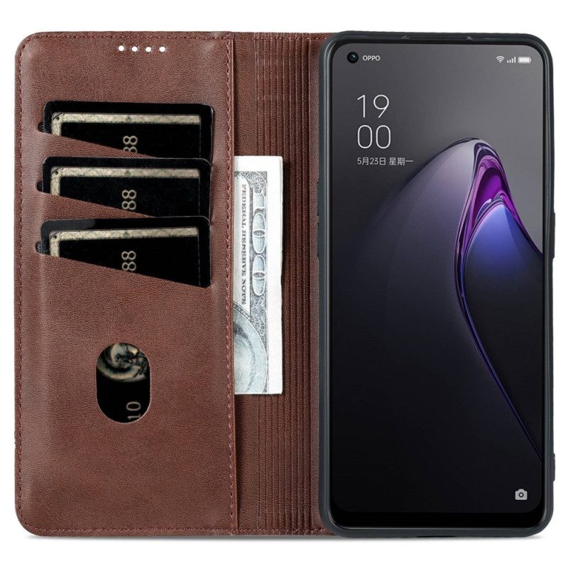 Schutzhülle Für Oppo Reno 8 Pro Flip Case Azns