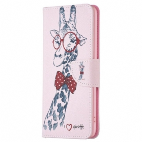 Lederhüllen Oppo A98 5g Handyhülle Intello-giraffe