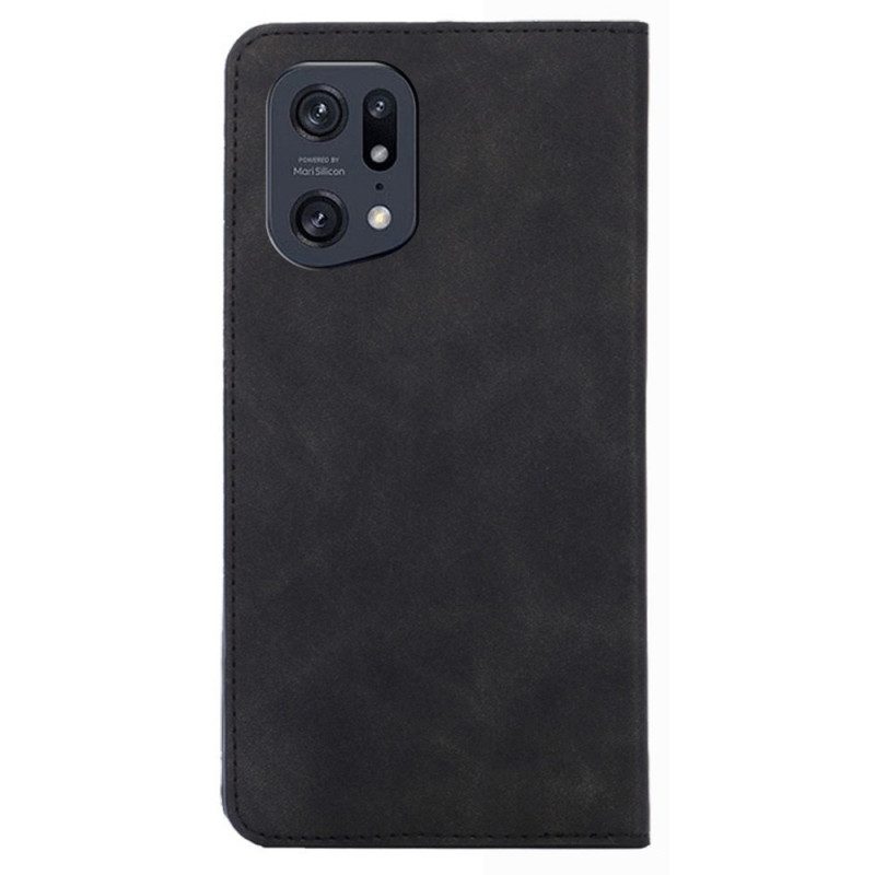 Schutzhülle Für Oppo Find X5 Pro Flip Case Hautberührung