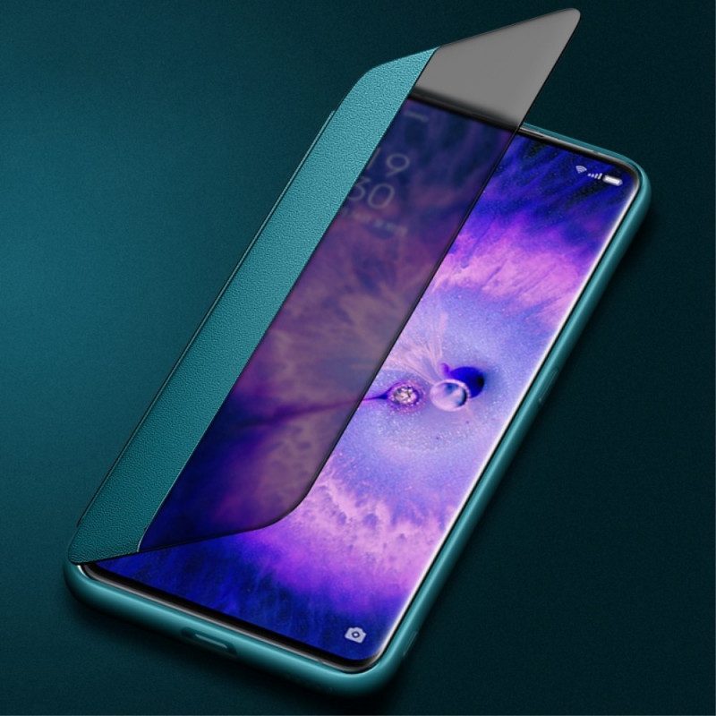 Schutzhülle Für Oppo Find X5 Pro Kunstleder