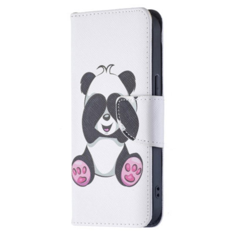 Lederhüllen Für iPhone 15 Panda