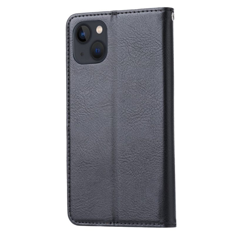 Schutzhülle Für iPhone 15 Flip Case Kartenset