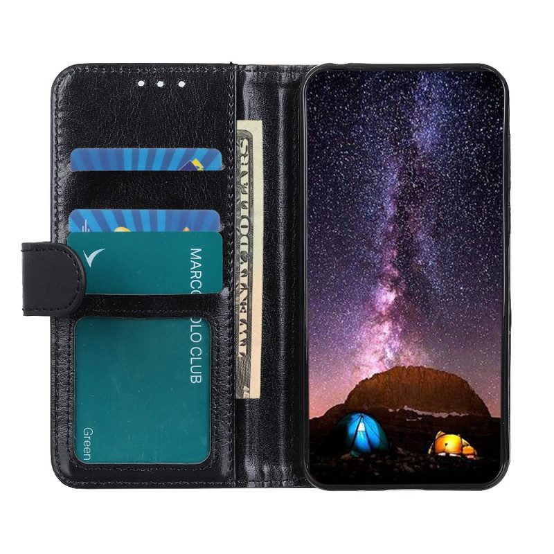 Flip Case Für Samsung Galaxy A03 Gefrorene Finesse