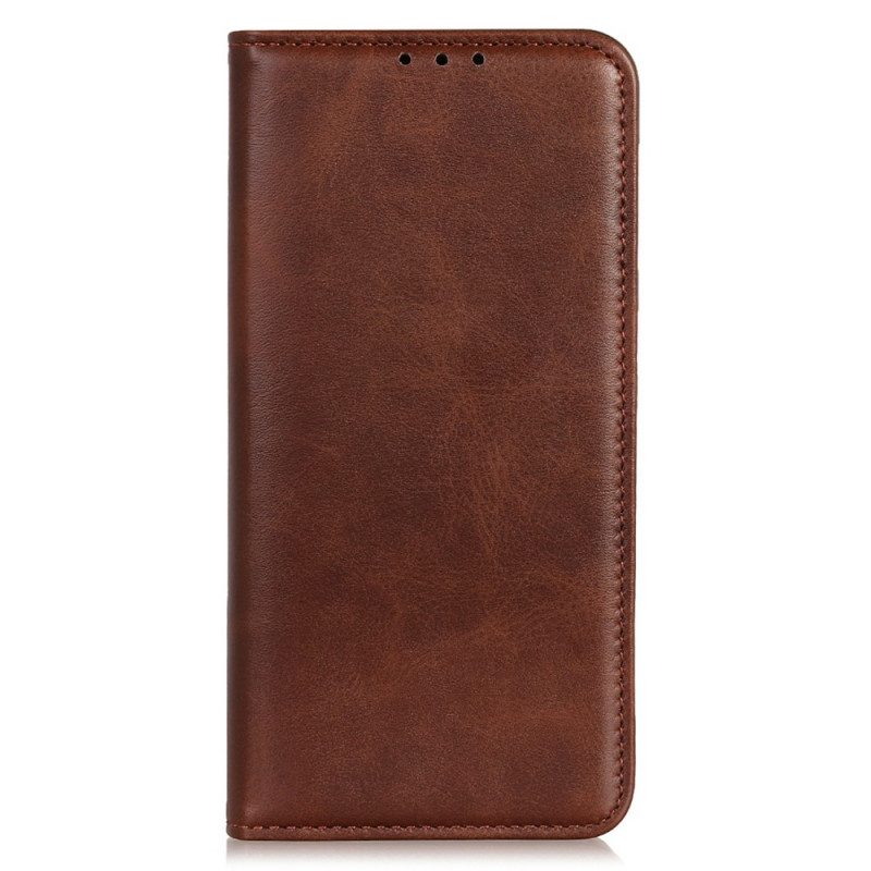 Schutzhülle Für Samsung Galaxy A03 Flip Case Elegantes Spaltleder