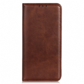 Schutzhülle Für Samsung Galaxy A03 Flip Case Elegantes Spaltleder