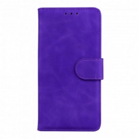 Flip Case Für Motorola Edge 20 Lite Vintage-couture-lederstil