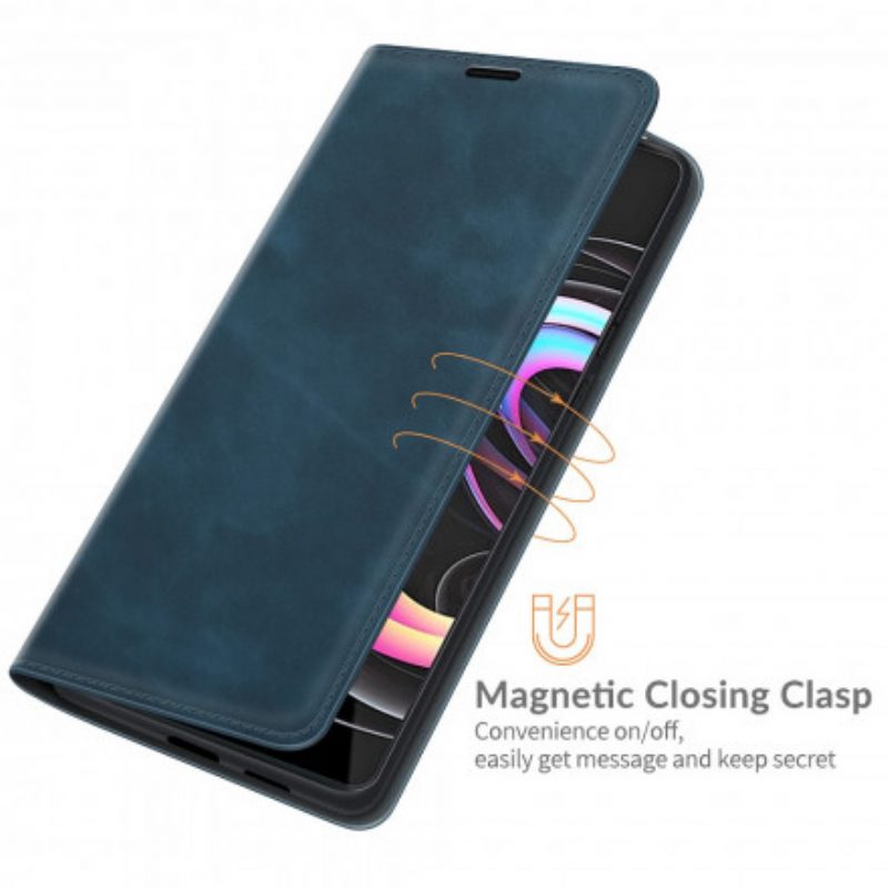 Schutzhülle Für Motorola Edge 20 Lite Flip Case Hautberührung