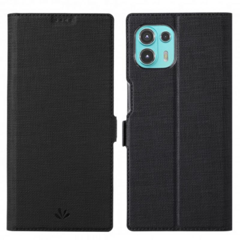 Schutzhülle Für Motorola Edge 20 Lite Flip Case Strukturiertes Vili