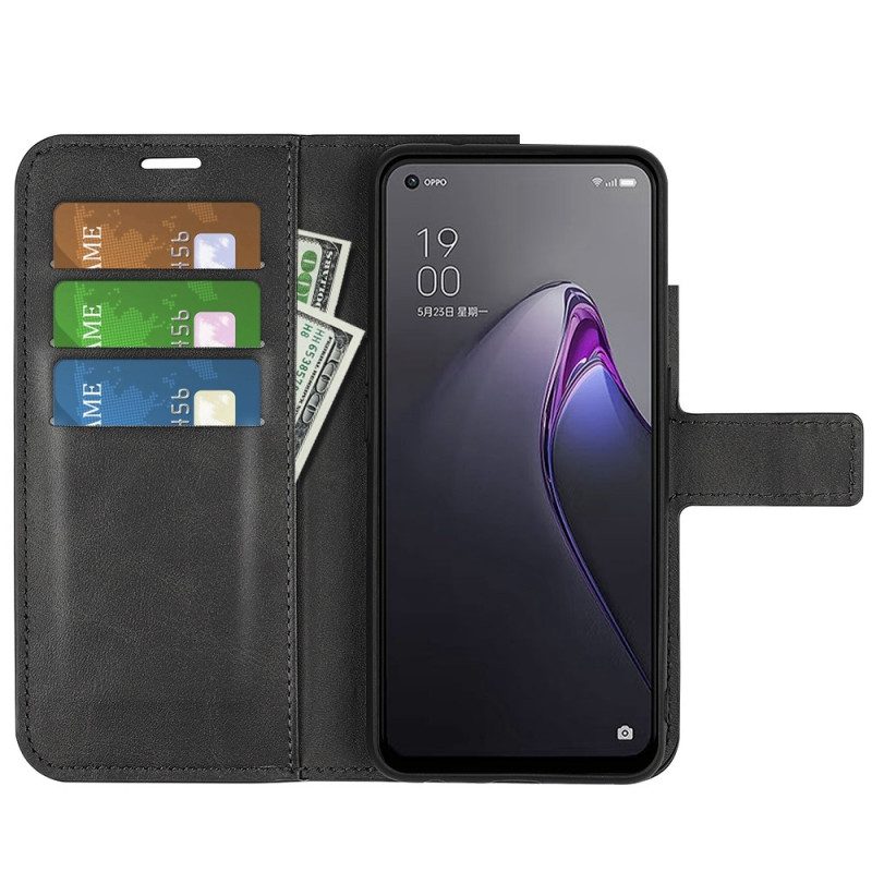 Flip Case Für Oppo Reno 8 Jahrgang