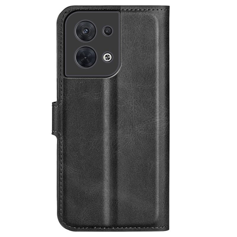 Flip Case Für Oppo Reno 8 Jahrgang