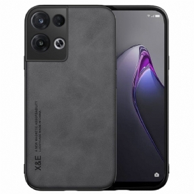 Hülle Für Oppo Reno 8 X&e-ledereffekt