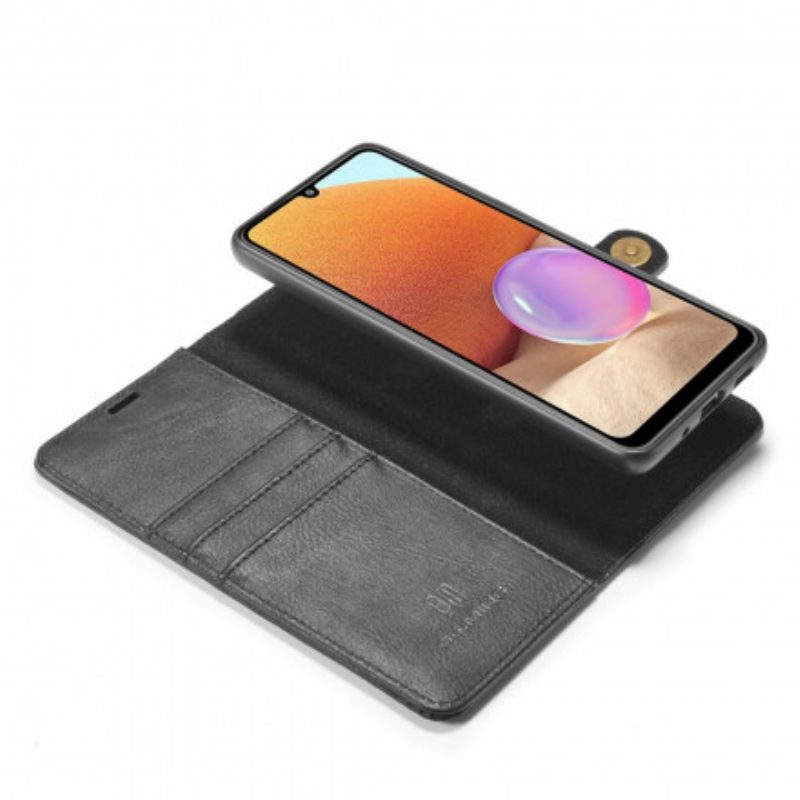 Hülle Flip Case Für Samsung Galaxy A32 Gd. Ming Abnehmbar