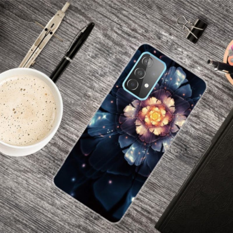 Hülle Für Samsung Galaxy A32 Flexible Blumen