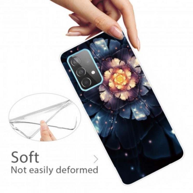 Hülle Für Samsung Galaxy A32 Flexible Blumen