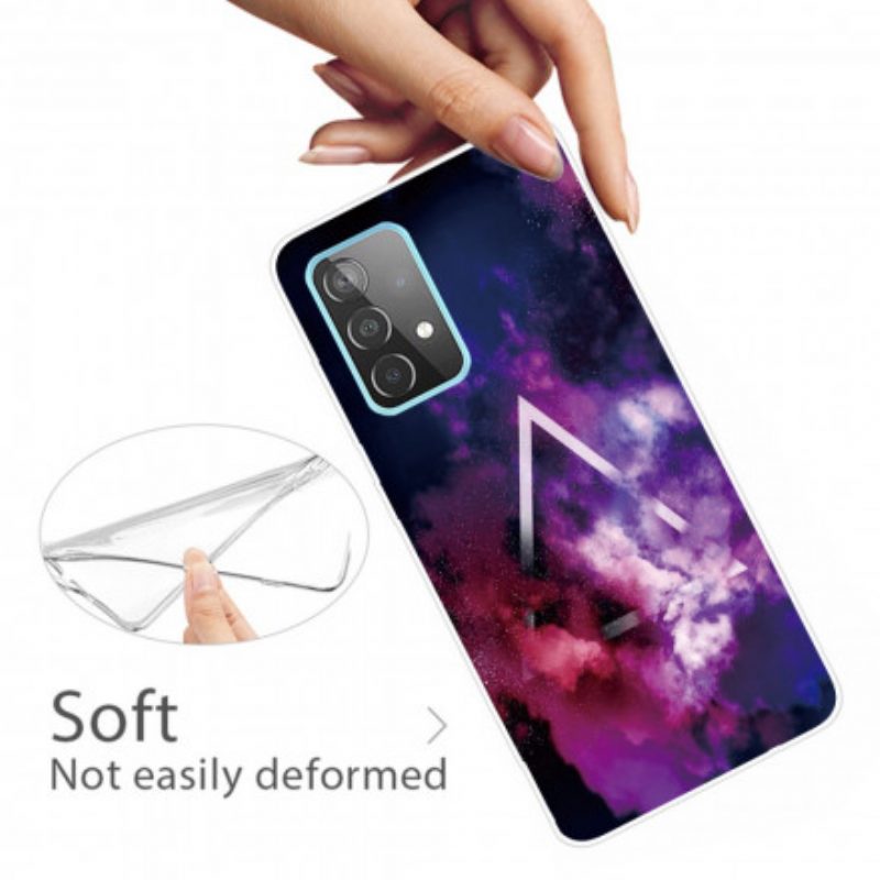 Hülle Für Samsung Galaxy A32 Flexible Geometrie