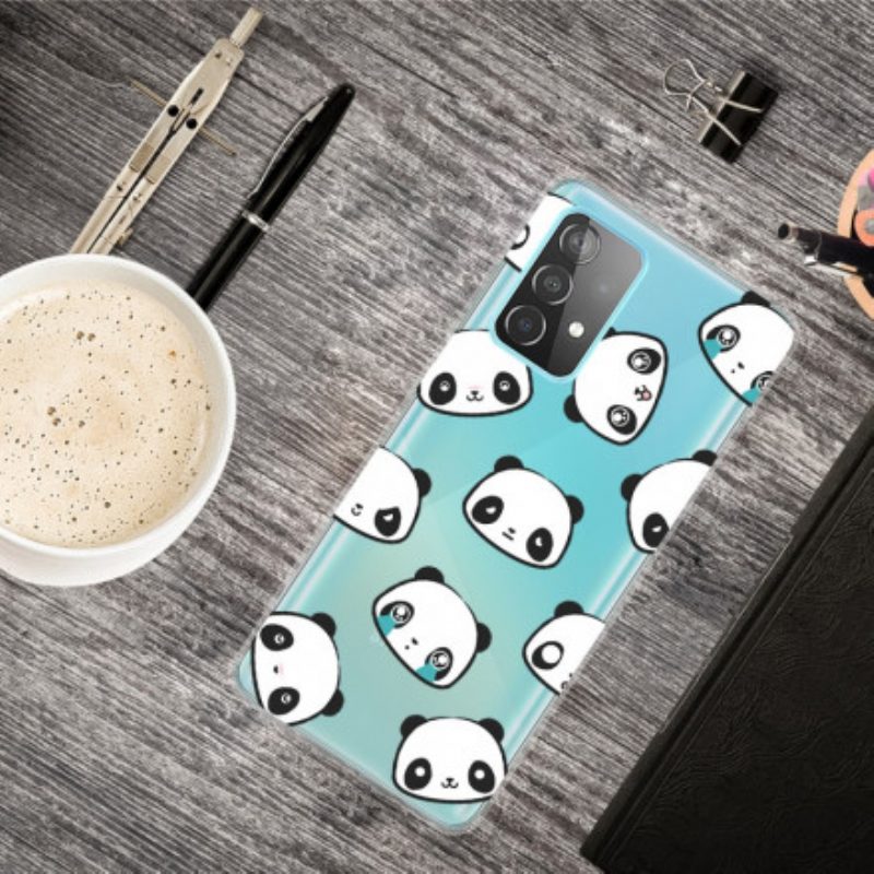 Hülle Für Samsung Galaxy A32 Sentimentale Pandas