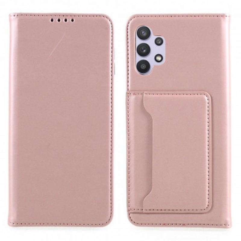 Schutzhülle Für Samsung Galaxy A32 Flip Case Kartenhalterständer