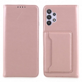 Schutzhülle Für Samsung Galaxy A32 Flip Case Kartenhalterständer