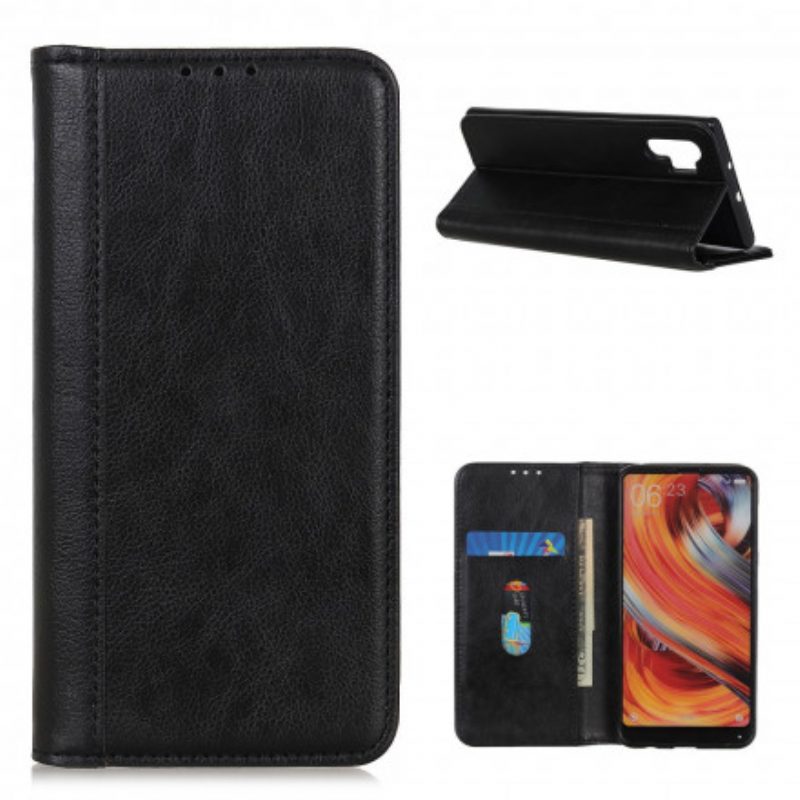 Schutzhülle Für Samsung Galaxy A32 Flip Case Litchi Business Spaltleder