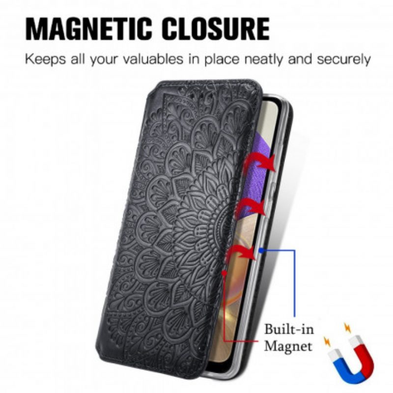 Schutzhülle Für Samsung Galaxy A32 Flip Case Mandala