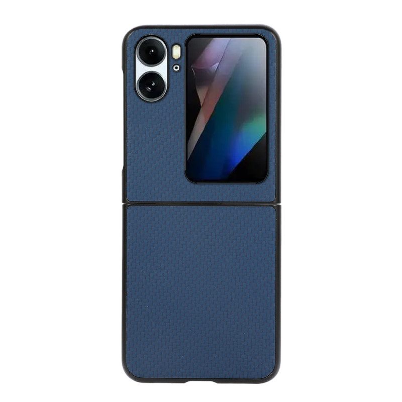 Handyhülle Für Oppo Find N2 Flip Flip Case Kohlefaser