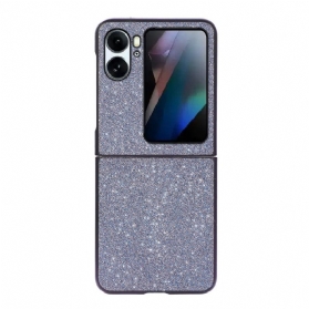 Hülle Für Oppo Find N2 Flip Flip Case Pailletten Aus Kunstleder